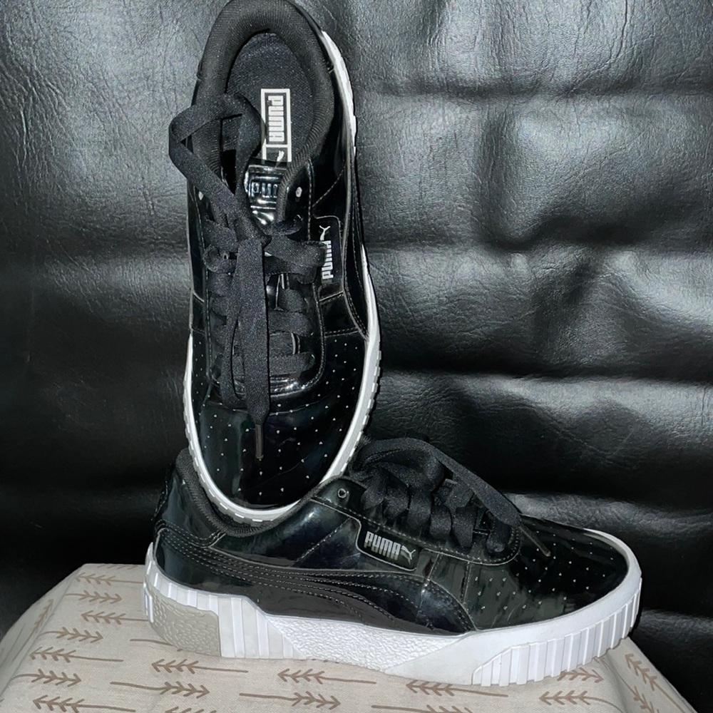 Puma Cali Patent Sneakers  Women Size 5.5